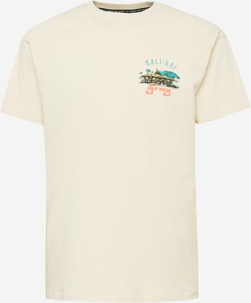 Grimey - Camiseta 'THE BALI-HAI' en beige: frente
