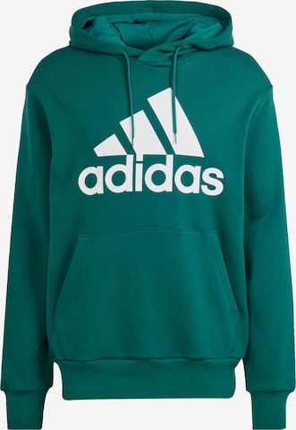 ADIDAS SPORTSWEAR Athletic Sweatshirt 'Essentials' in Green: front