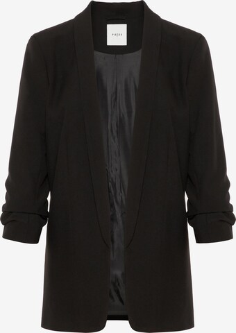 Pieces Tall Blazer 'PCBOSELLA' in Black: front