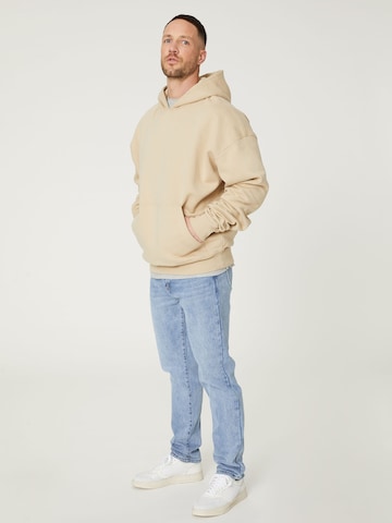 DAN FOX APPAREL Sweatshirt 'Dean' i beige