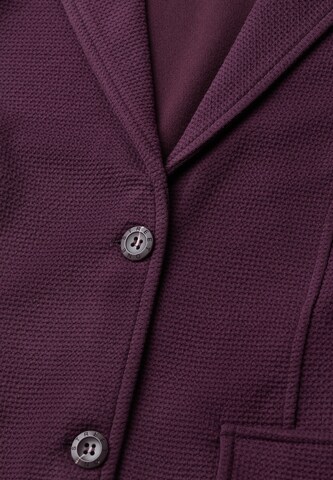 STREET ONE Basic Blazer mit Struktur in Rot