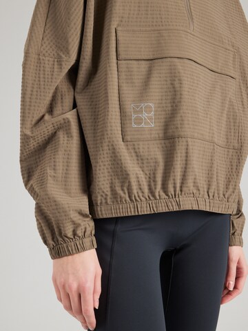 Moonchild Yoga Wear Sportsjakke i brun