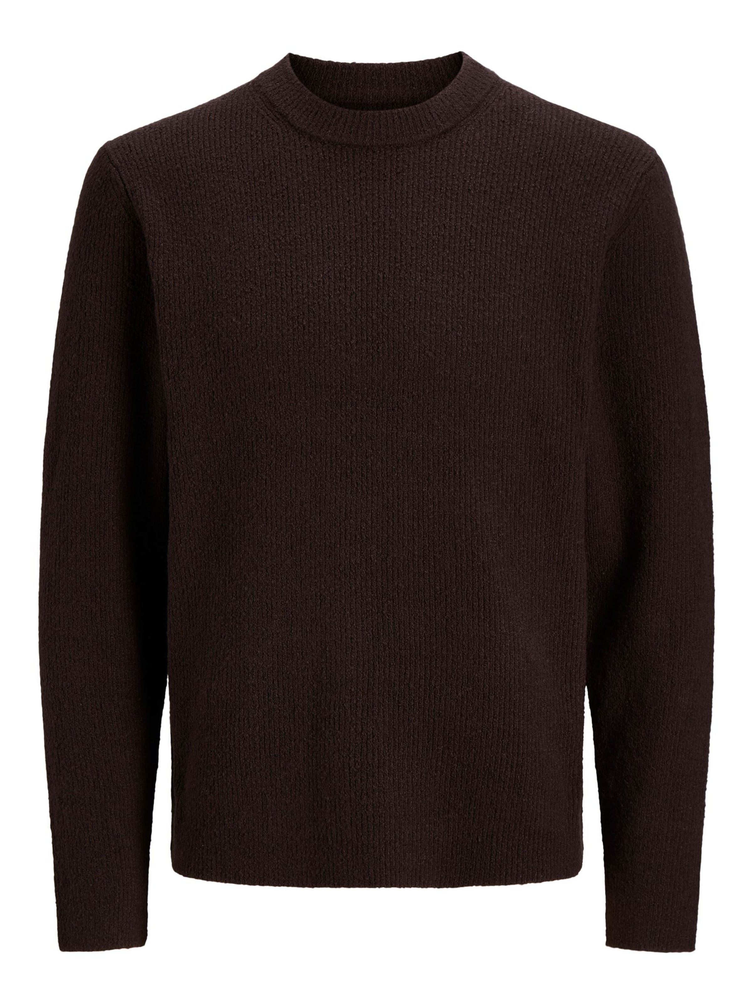 JACK & JONES Sweater in Brown: front