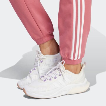 ADIDAS SPORTSWEAR Tapered Παντελόνι φόρμας σε ροζ