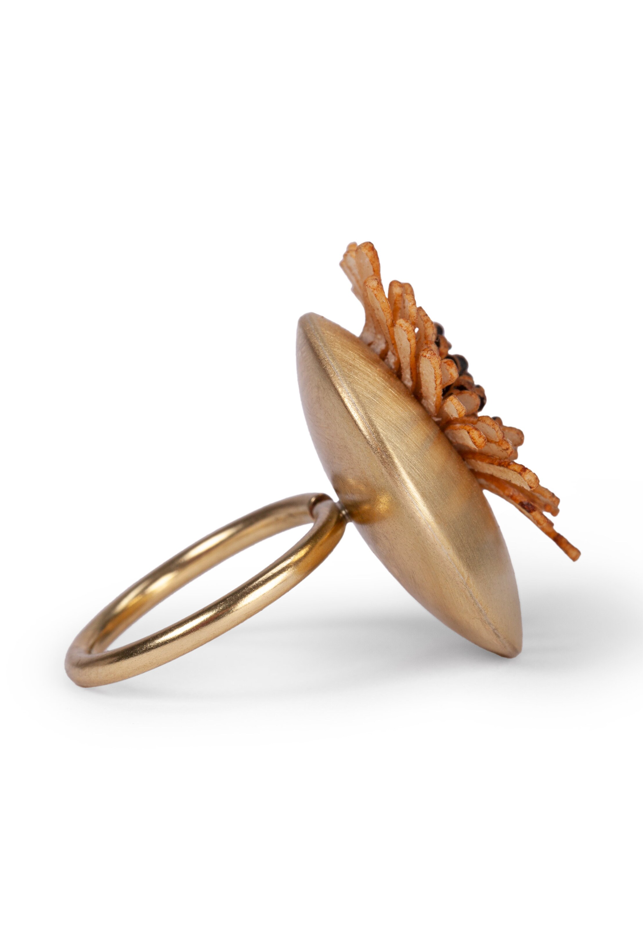 Gretchen Ring 'Pam Pem Ring Two' in Beige