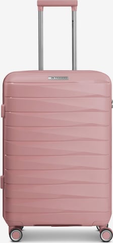 Trolley 'London' di Franky in rosa: frontale