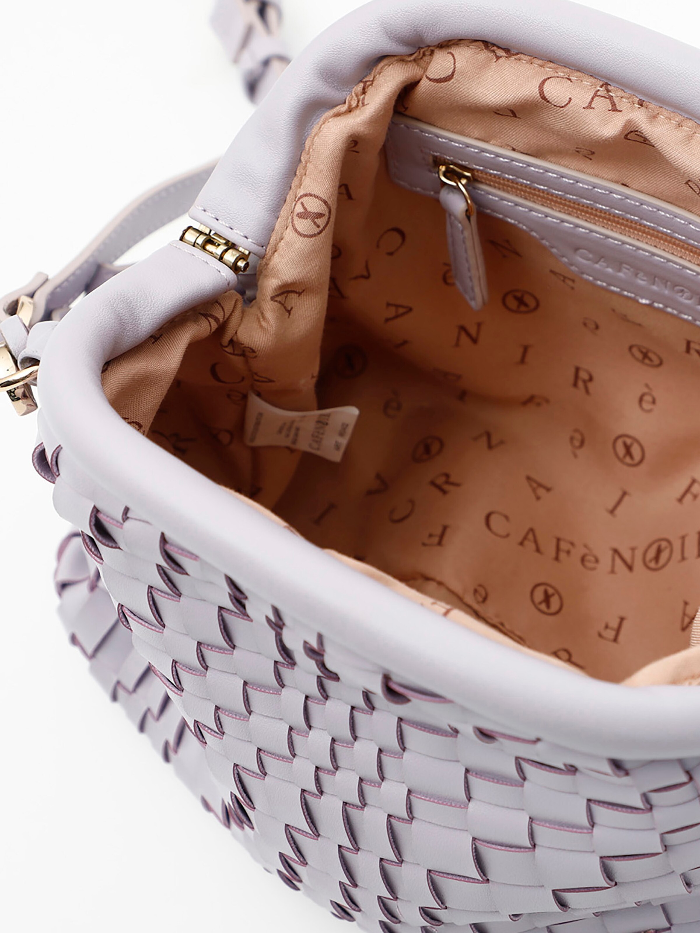 Borsa a tracolla di CAFè NOIR in lilla