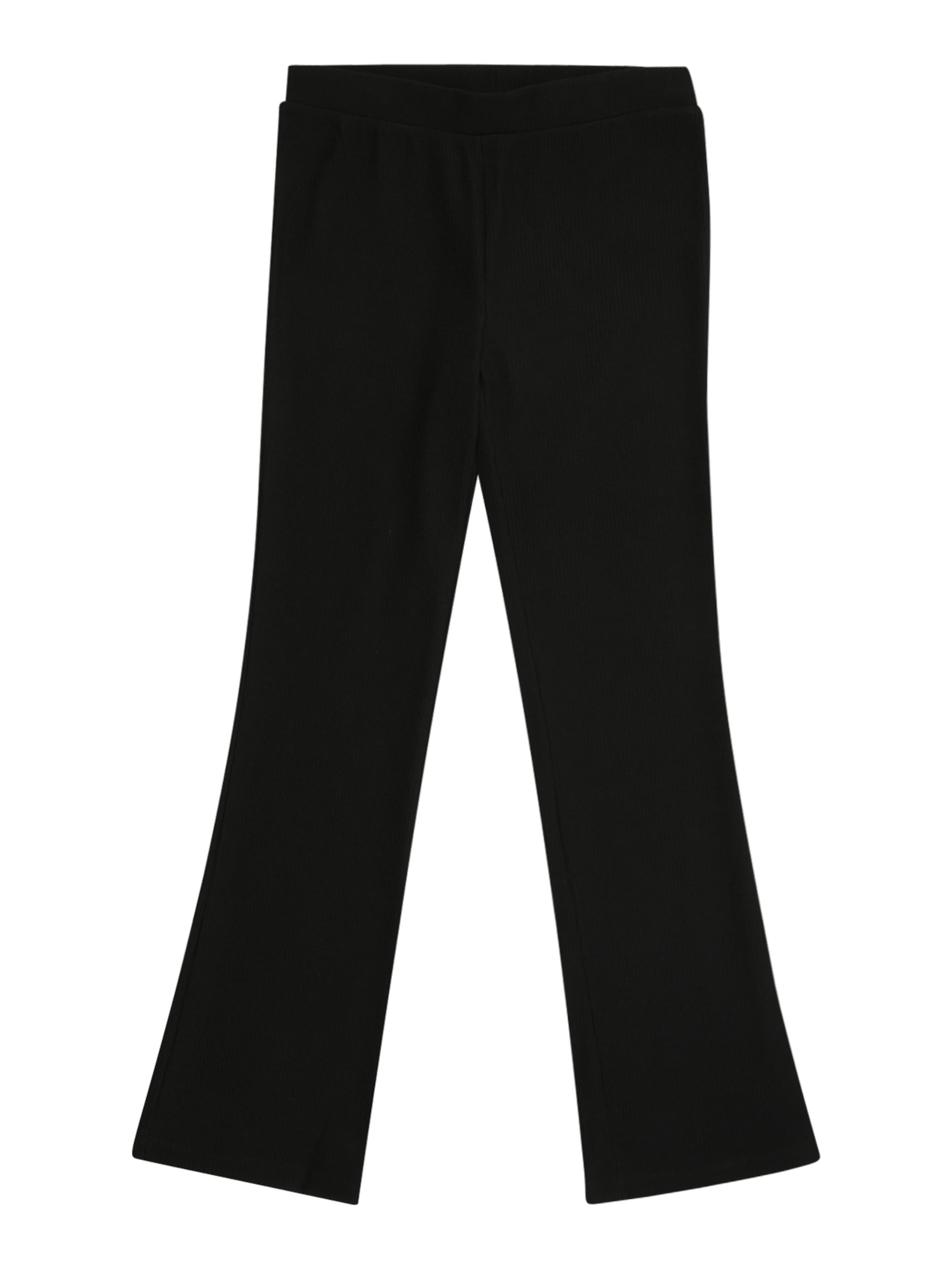 ONLY GIRLS - Bootcut Leggings en negro: frente