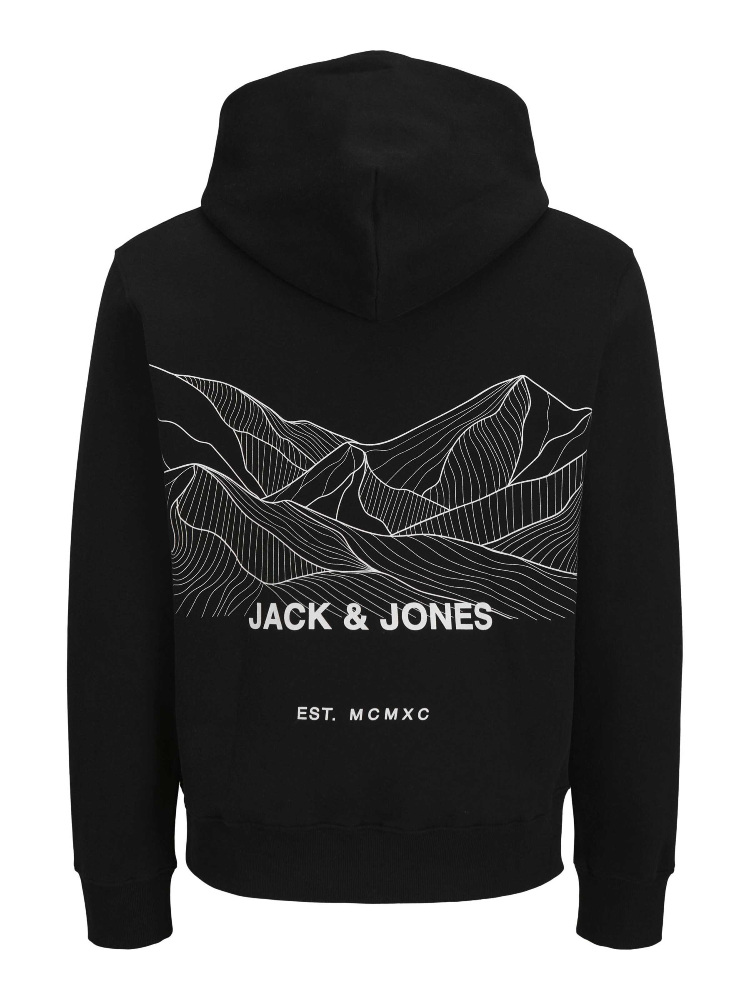 Sweat-shirt 'JJAW25' JACK & JONES en noir