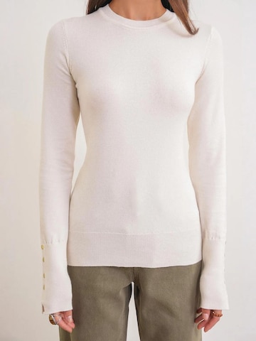 Pull-over MixRay en blanc