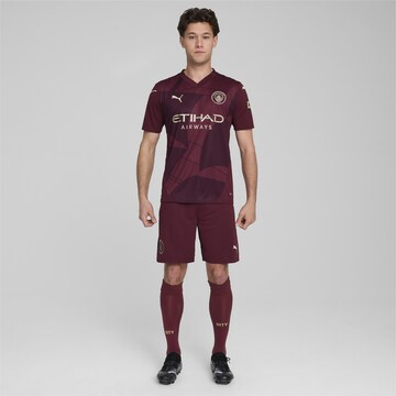 PUMA Regular Sportbroek 'Manchester City 24/25' in Rood
