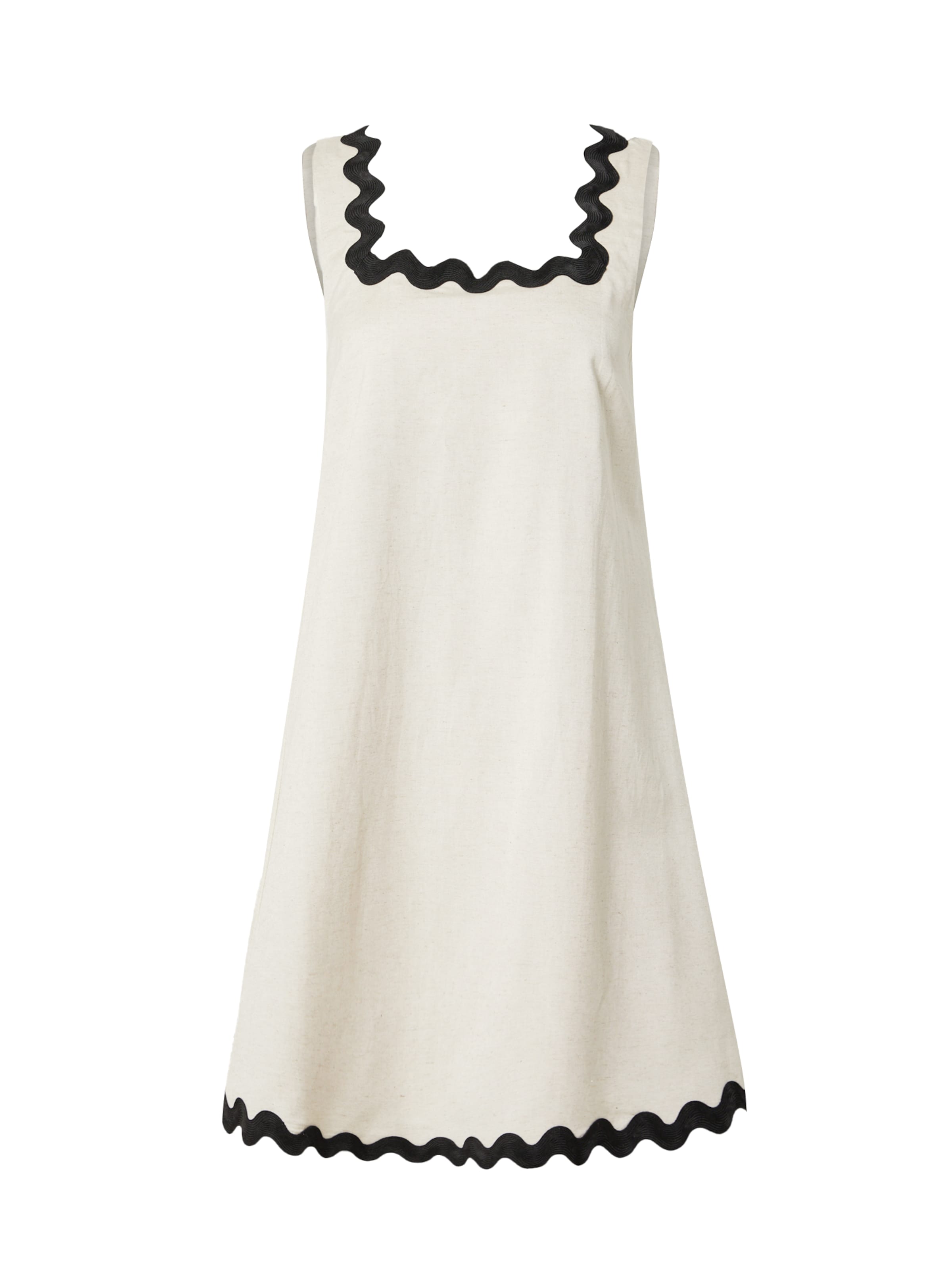 OBJECT Рокля 'Mussi' в кремаво / черно, Преглед на продукта