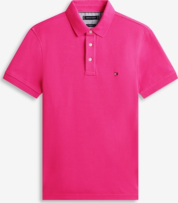 rožinė TOMMY HILFIGER Marškinėliai 'CORE 1985': priekis