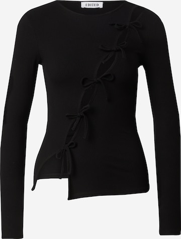 EDITEDMajica 'Lianne' - crna boja: prednji dio