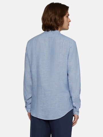 Coupe regular Chemise Boggi Milano en bleu