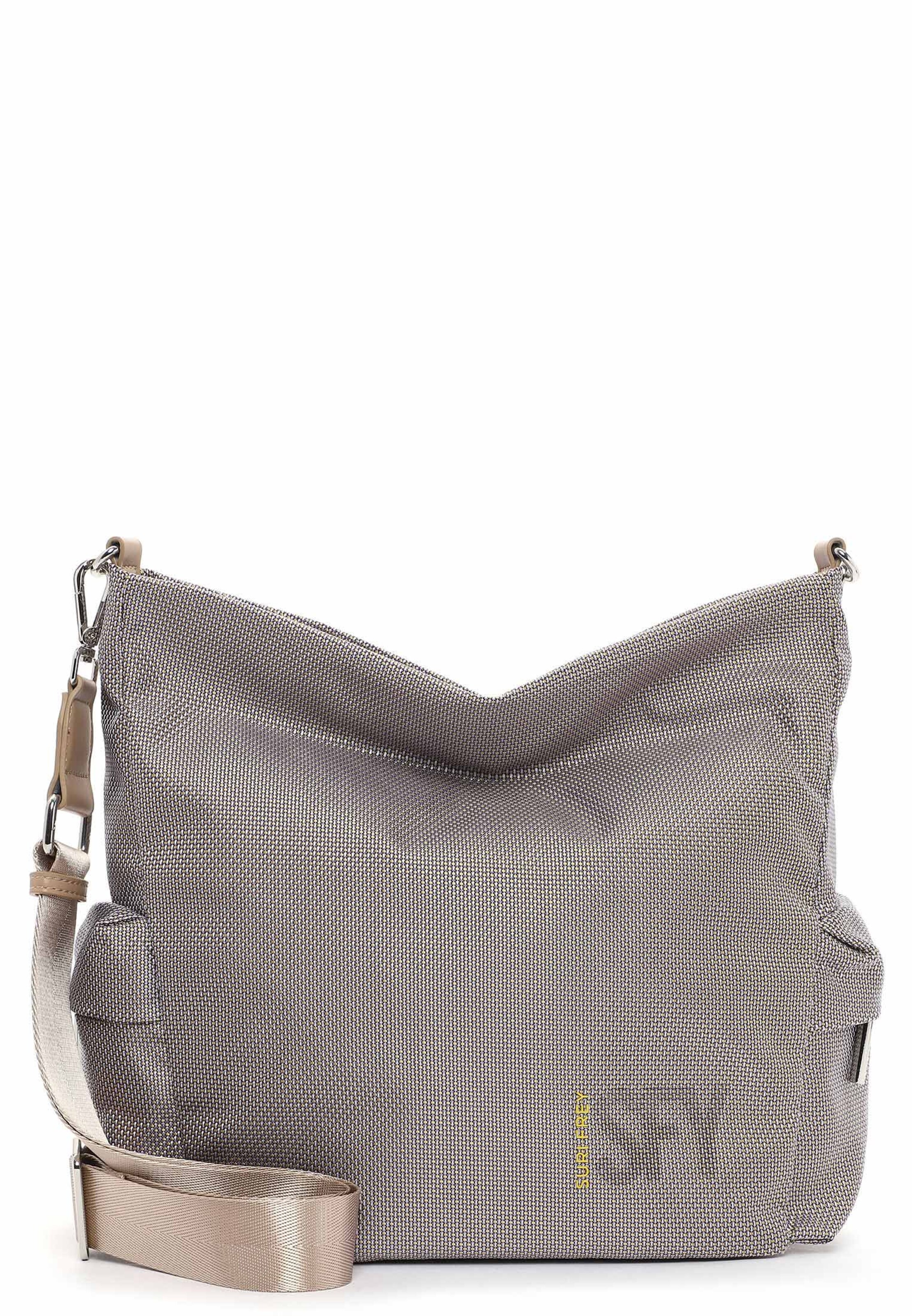 Borsa a spalla 'Sports Marry' di Suri Frey in beige: frontale