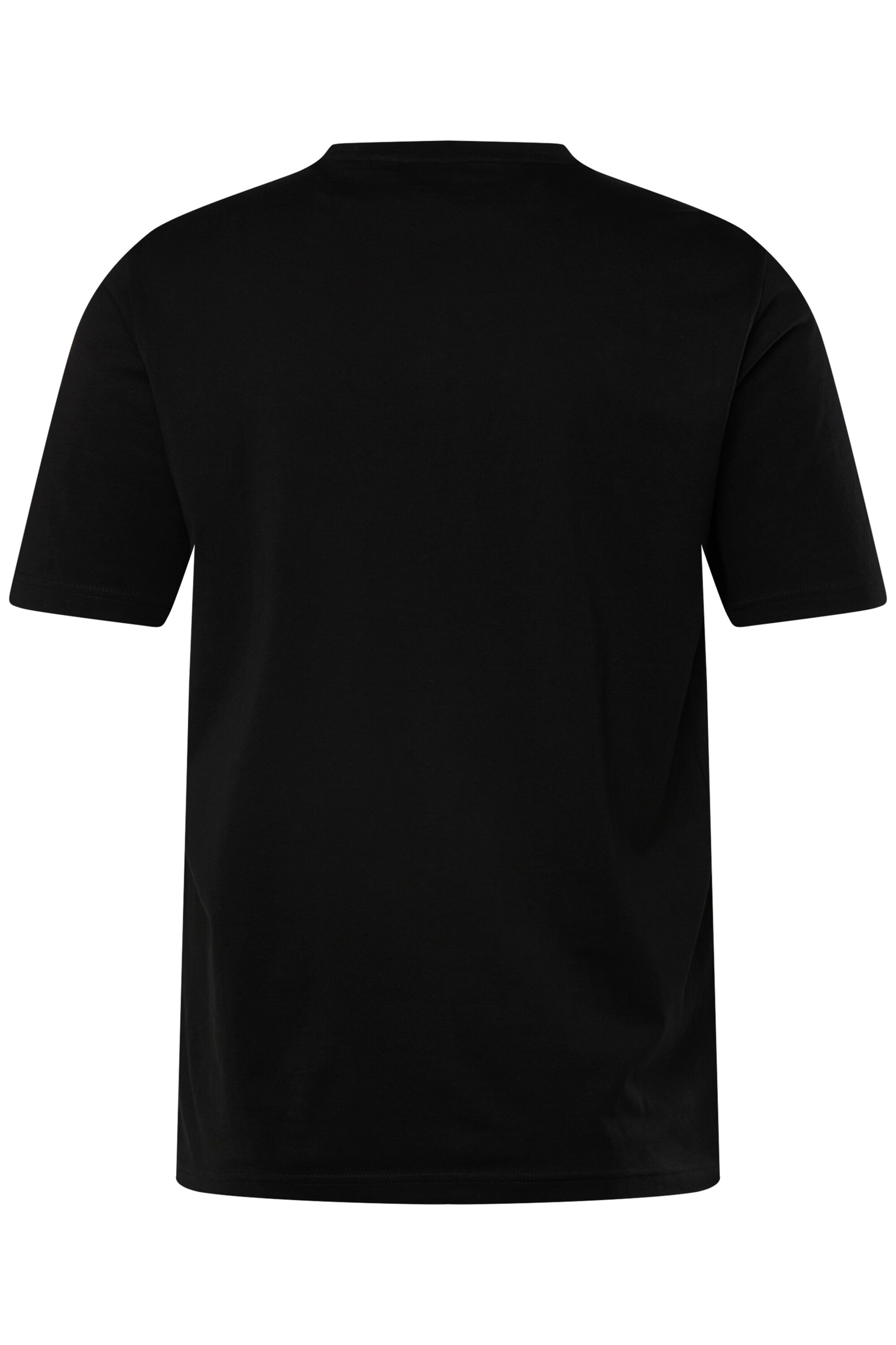 Men Plus Shirt in Black