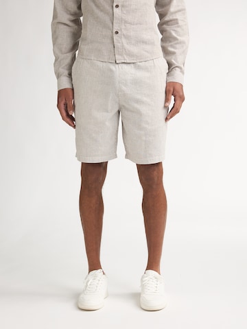 Petrol Industries Обычный Брюки-чинос в Коричневый: спереди