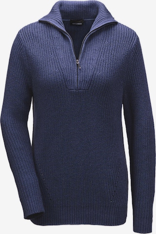 Pull-over Goldner en bleu : devant