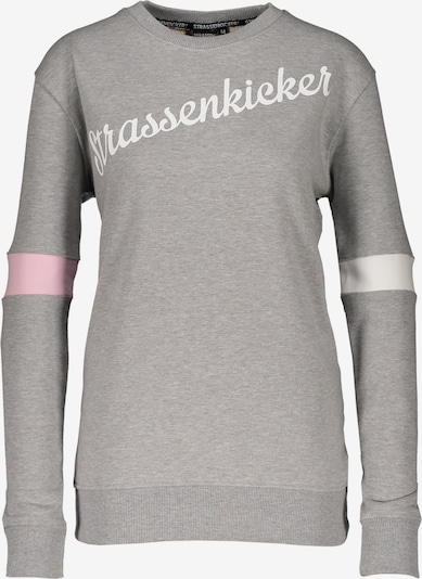 STRASSENKICKER Sweatshirt in grau, Produktansicht