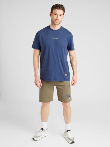Tommy Jeans Tričko 'CLASSIC' – modrá