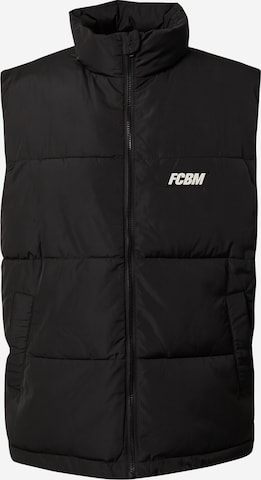 FCBM Vest 'Gabriel' in Black: front