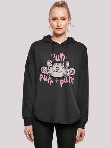 F4NT4STIC Sweatshirt in Schwarz: Vorderseite