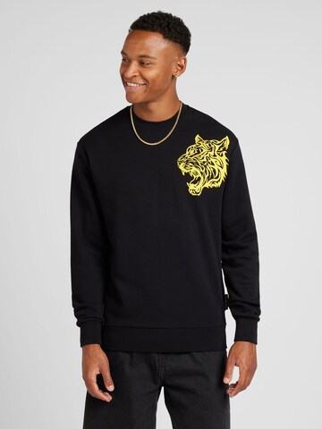 Sweat-shirt 'Tiger' Plein Sport en noir