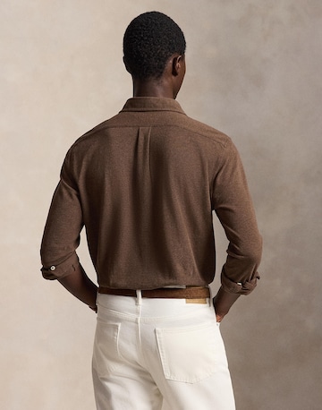 Polo Ralph Lauren Regular fit Srajca | rjava barva