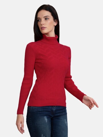 Pullover 'Zoey' di Sir Raymond Tailor in rosso