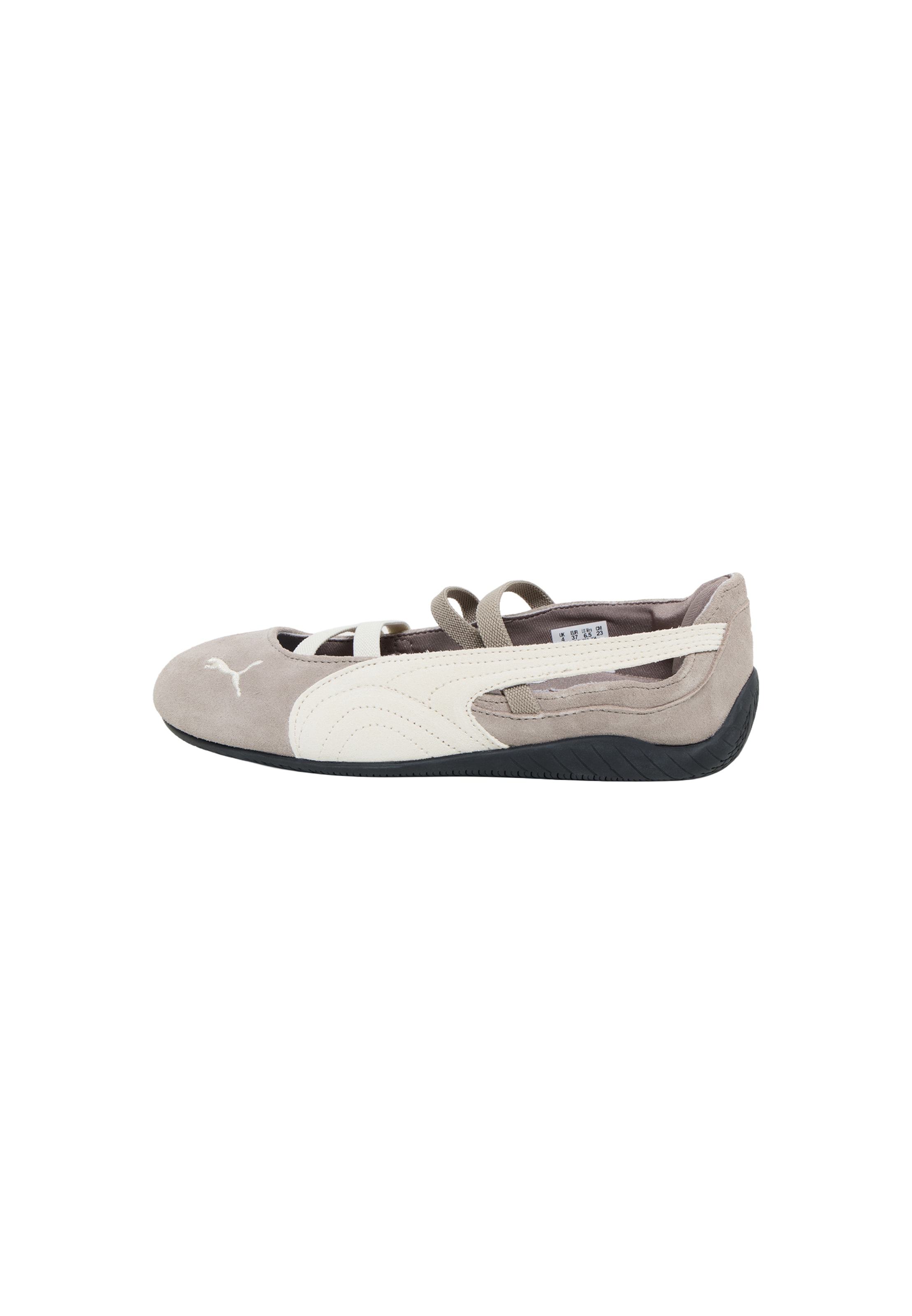 PUMA Strap ballerina 'Speedcat' in Grey: front