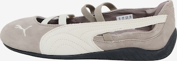 Ballerines à lanières 'Speedcat' PUMA en gris : devant