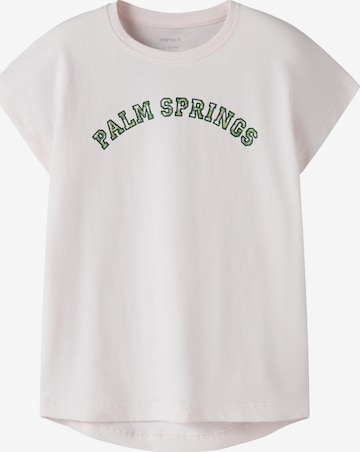 NAME IT Shirt 'NKFVIGEA' in Pink: front