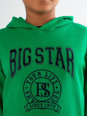BIG STAR Sweatshirt 'JEFFERSON' in Green