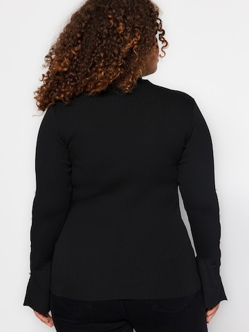 Trendyol Curve Pullover i sort