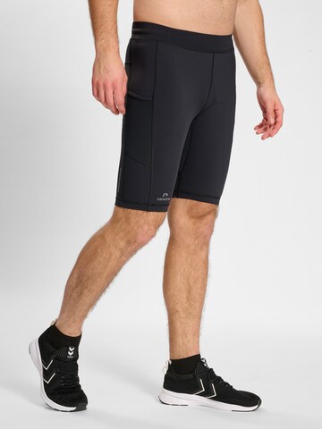 Skinny Pantalon de sport Newline en noir