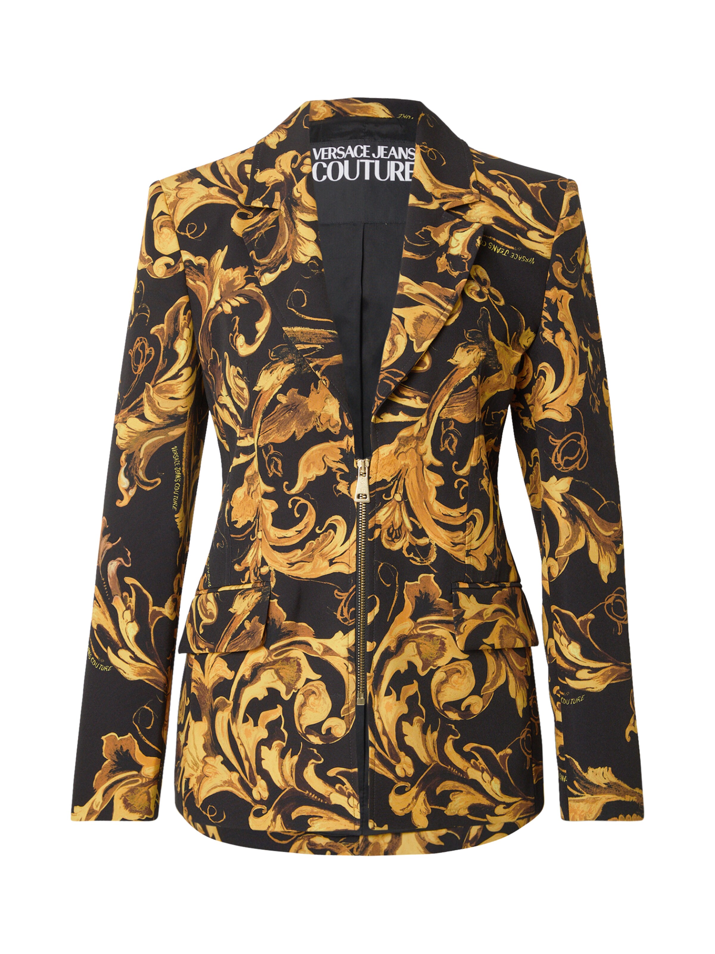 melns Versace Jeans Couture Žakete: no priekšpuses