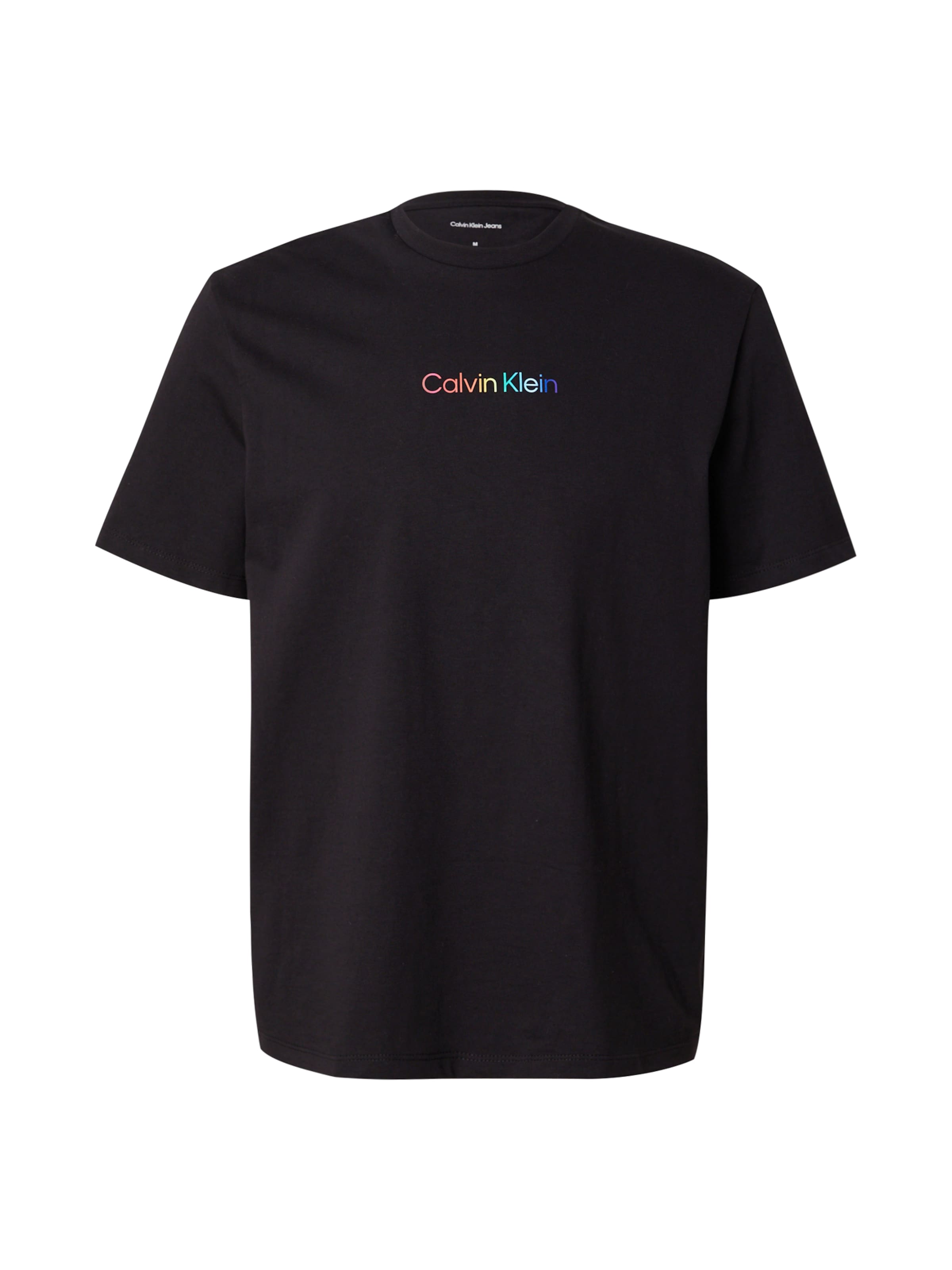 melns Calvin Klein Jeans T-Krekls '20s': no priekšpuses