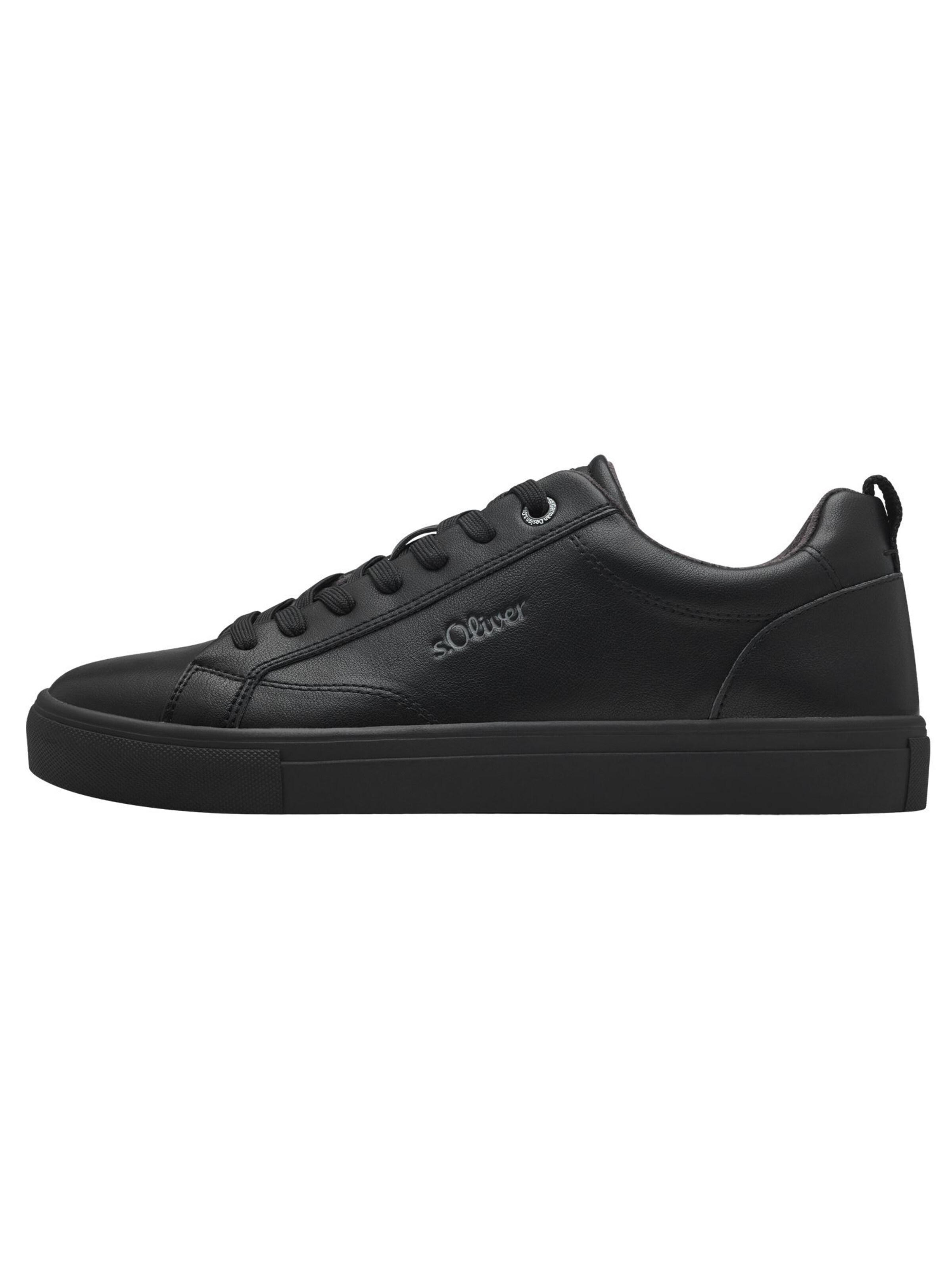 s.Oliver Platform trainers in Black: front