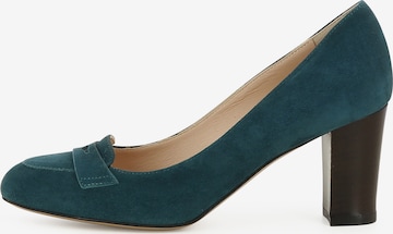Escarpins 'BIANCA' EVITA en vert : devant