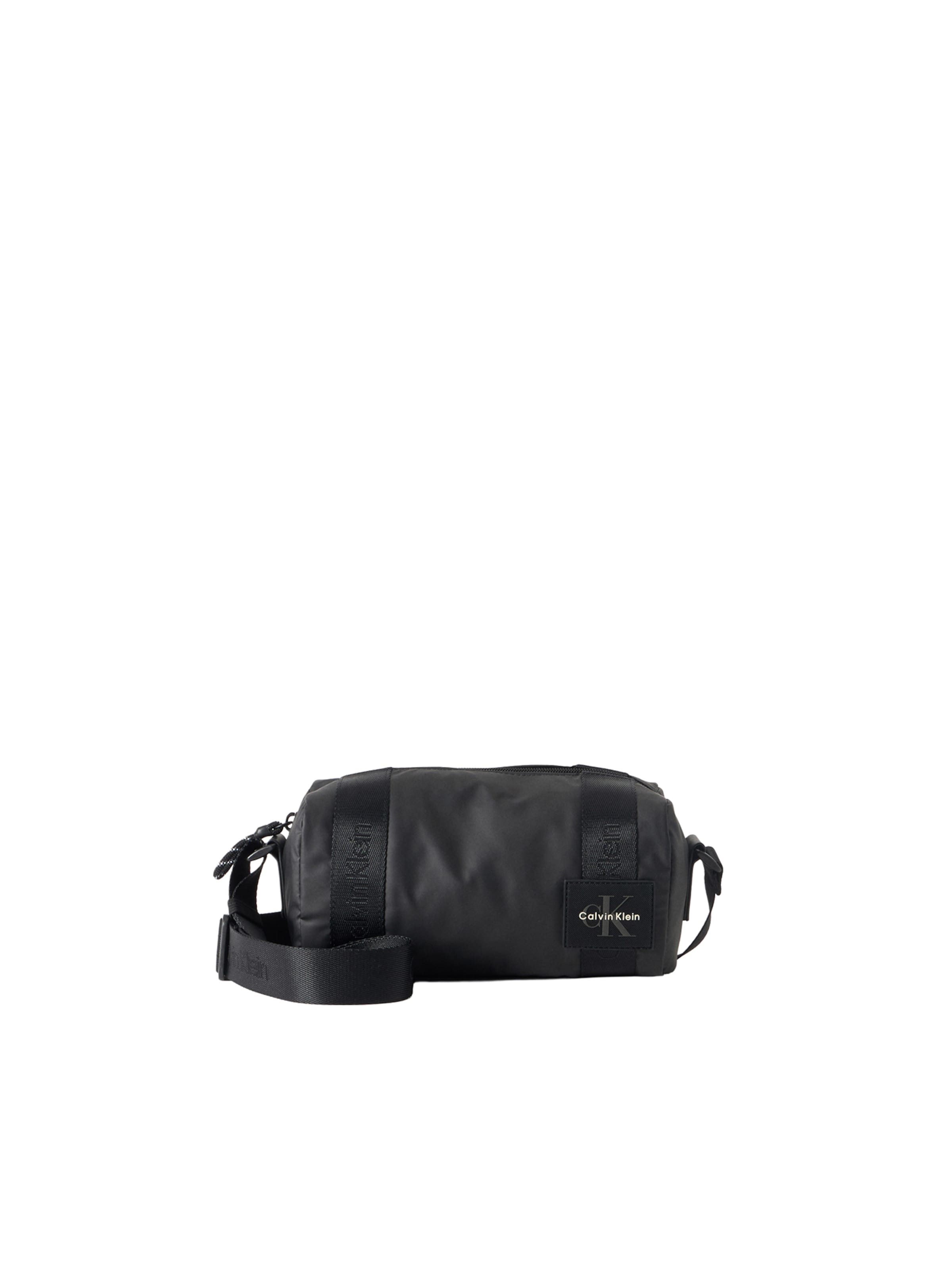 Geantă de umăr de la Calvin Klein pe negru: față