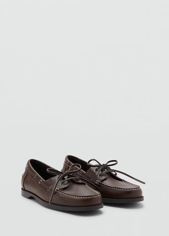 MANGO MAN Moccasins 'Nautic' in Brown