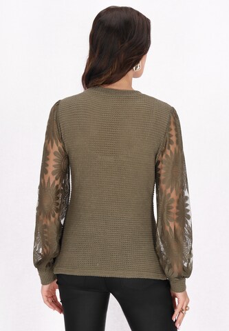 faina Blouse in Groen