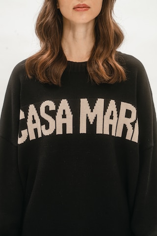 Casa Mara Пуловер 'DIFUSO' в черно