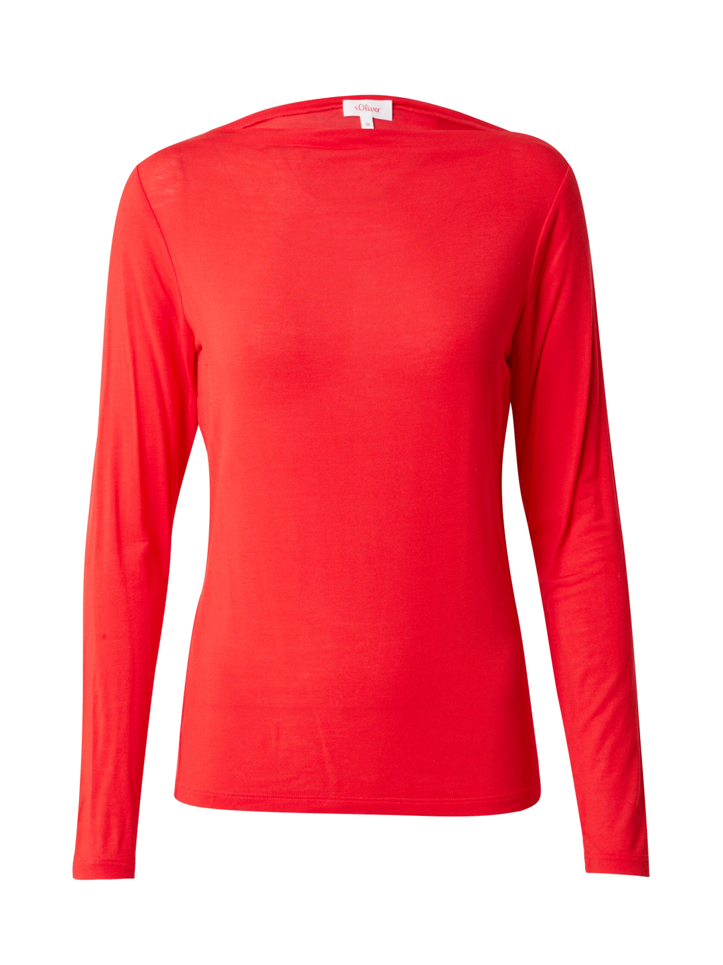 s.Oliver Koszulka w kolorze czerwony: przód
