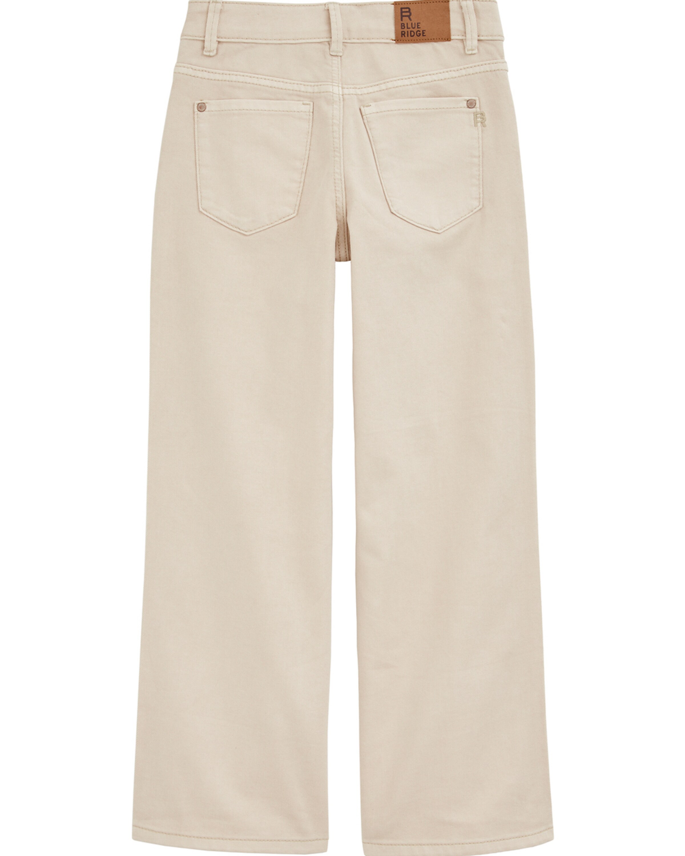 bēšs WE Fashion Platas staras Džinsi