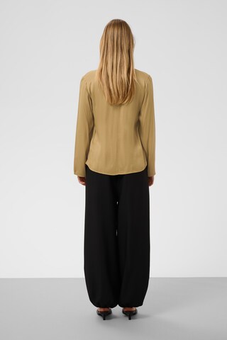 SOAKED IN LUXURY Bluse 'Nadeya' i grøn