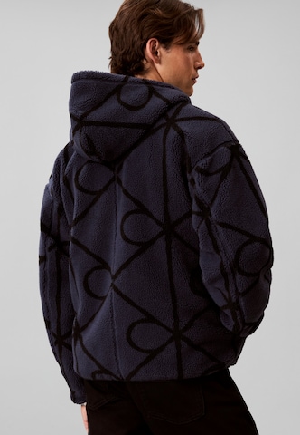 Calvin Klein Jeans Fleecejakke i blå