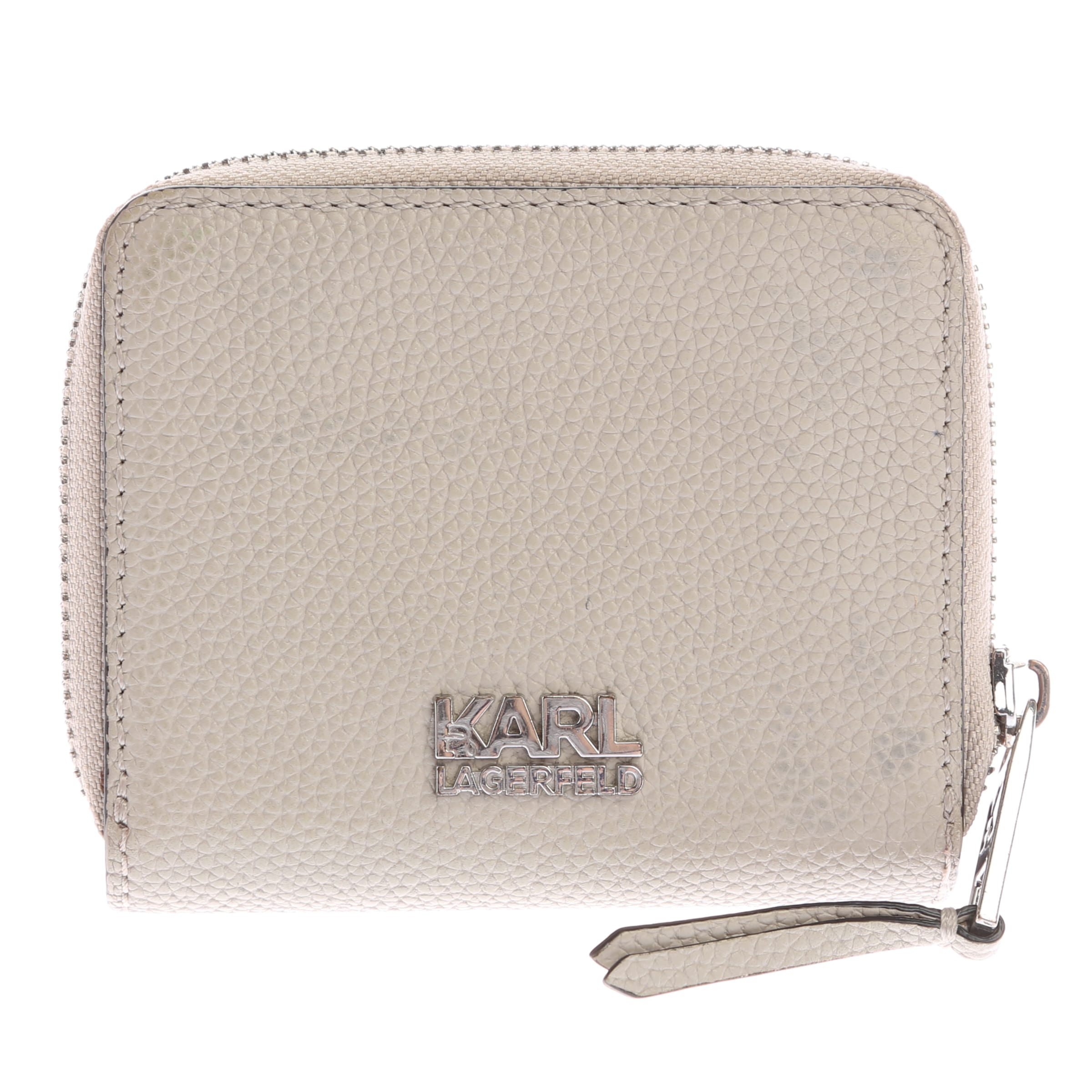 Karl Lagerfeld Geldbörse / Etui One Size in Grau: Vorderseite