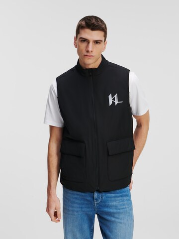 Gilet di Karl Lagerfeld in nero